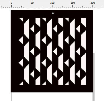 Stencil Diamantina Memory maze 200 x 200 (8x8)